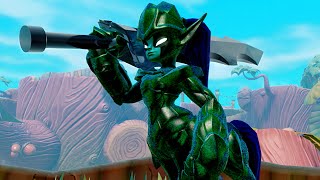 Skylanders Trap Team - Knight Mare Gameplay! New Element!