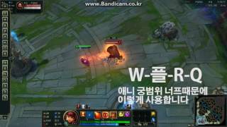 리그오브레전드 고급 챔피언 기술 2탄