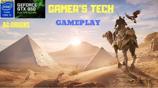 Assassin's Creed Origins gameplay || i5 3470 || 8gb ram || gtx 950 2gb