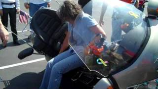 Picking up a fallen Goldwing