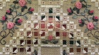 06 Heart Etui - Hardanger - Wrapping and Greek Cross Filling Stitches
