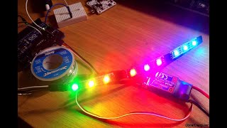 LED RGB Control via Android Arduino