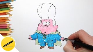 Как Нарисовать Гидеона из Гравити Фолз | Рисуем Гравити Фолз | Картинки своими руками