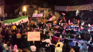 حلب - عندان || يا حلبية هيلا هيلا 26-10-2011