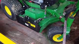 GRASS FLAP FULL REVIEW ON JOHN DEERE STANDER - Southern Style Lawn Care