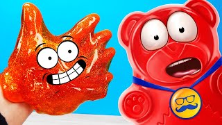 НОВОГОДНИЙ СЛАЙМ ДЛЯ ЖЕЛЕЙНОГО МЕДВЕДЯ ВАЛЕРЫ