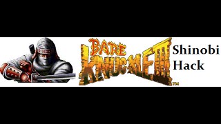 Bare Knuckle 3 Shinobi Mod Playthrough