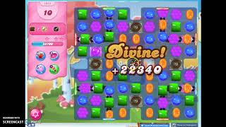 Candy Crush Level 1919 Audio Talkthrough, 2 Stars 0 Boosters