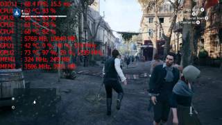 Assassin's Creed Unity GTX 980 @ 1.4GHz Test