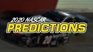 My 2020 NASCAR Predictions