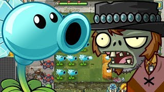 ✔️ICE PEA VS PONCHO ZOMBIE | Plants Vs Zombies 2 | Hoa Quả Nổi Giận 2