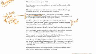 GCSE English Language preparation: reading for meaning