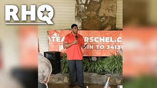 Herschel Walker Asks, "Don't We Have Enough Trees!?"