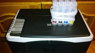 How to - DIY internal CISS installation on HP F2180 printer