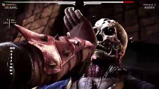 Mortal Kombat X - Dark Emperor Liu Kang X-Ray on Raiden