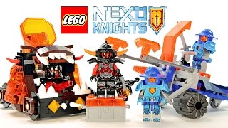 LEGO® NEXO Knights™ 70311 Chaos Catapult 70310 Knighton Battle Blaster Speed Build