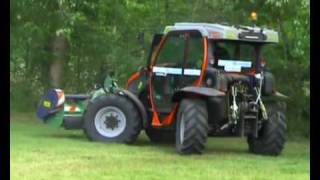 Tracteur de pente Jean Fréon Elagage