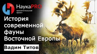 История современной фауны Восточной Европы – палеонтолог Вадим Титов | Научпоп