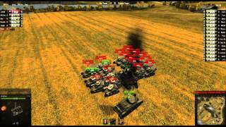 World of Tanks T92 vs. 15 MS-1s