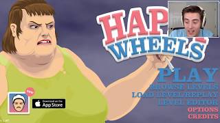 HARPOON IN MY BUTT!! | Happy Wheels