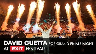 David Guetta for Grand Finale Night at EXIT Main Stage!