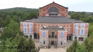 Bayreuth Festspielhaus - Copter -Aufnahmen