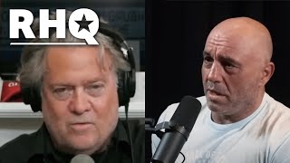 Steve Bannon And Joe Rogan Fight Over Who's Podcast Is Worst