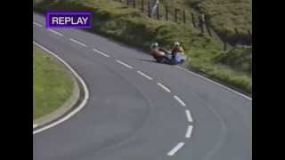 TT 1992 - Big Sidecar Crash!