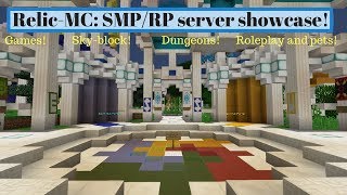 Minecraft SMP/RP server showcase: RelicMc