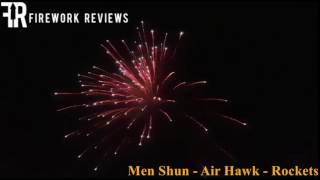 Men Shun Air Hawk Rockets