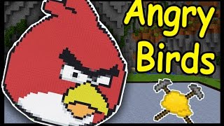 ANGRY BIRDS В МАЙНКРАФТ !!! #132 - Анфайни Битва строителей