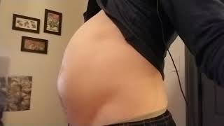 Massively stuffed belly