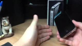 распоковка iphone 4(64gb) и твики