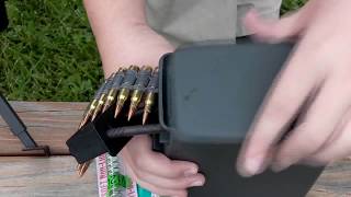 Airsoft A&K M249 vs Can Army (Part 1)