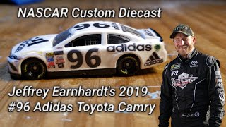 NASCAR Custom Diecast Review ep.5| Jeffrey Earnhardt's 2019 #96 Adidas Toyota Camry