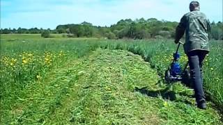 Роторная косилка из бензопилы Урал(   Rotary mower from Ural chainsaw)
