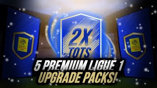2 TOTS IN 5 PREMIUM LIGUE 1 UPGRADE PACKS! FIFA 18 PREMIUM LIGUE1 PLAYER SBCS!