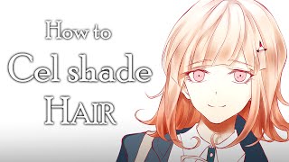 How to Cell-shade Hair [Voice-over Tutorial]