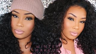 My Winter Makeup Routine (DRY SKIN) | AALIYAHJAY