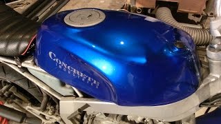キャンディーペイントのお手本　‐バイク塗装屋の塗装手順のまとめ‐