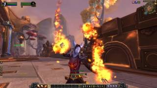 WOW PTR 7.3 - Mage Animation - Draenei Female