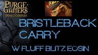 Dota 2 Purge plays BristleBack