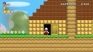 New Super Mario Bros Wii Hellboy Edition Welt 1-1 bis 1-Tower