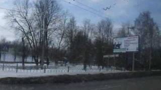 Podolsk / Подольск. ZiU-682G trolleybus, 3 route.