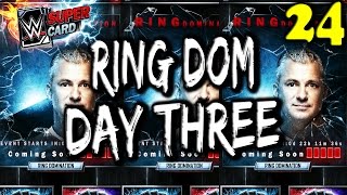 WWE SUPERCARD S3 #24 – DAY THREE – SHANE MCMAHON RING DOMINATION
