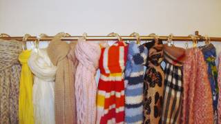 DIY: How to Make a Scarf Organizer for Under $7