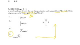 [秒殺 DSE Physics]Past Paper: HKDSE 2016 1A Q5