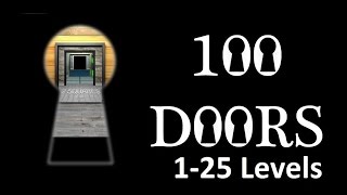 100 Doors X (ZENFOX) - 100 дверей Прохождение 1 - 25 уровень (1-25 levels)