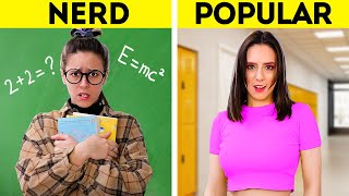 HOW TO BECOME POPULAR HACKS || Style & fashion & beauty tips