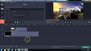 Movavi: layering multiple video tracks
